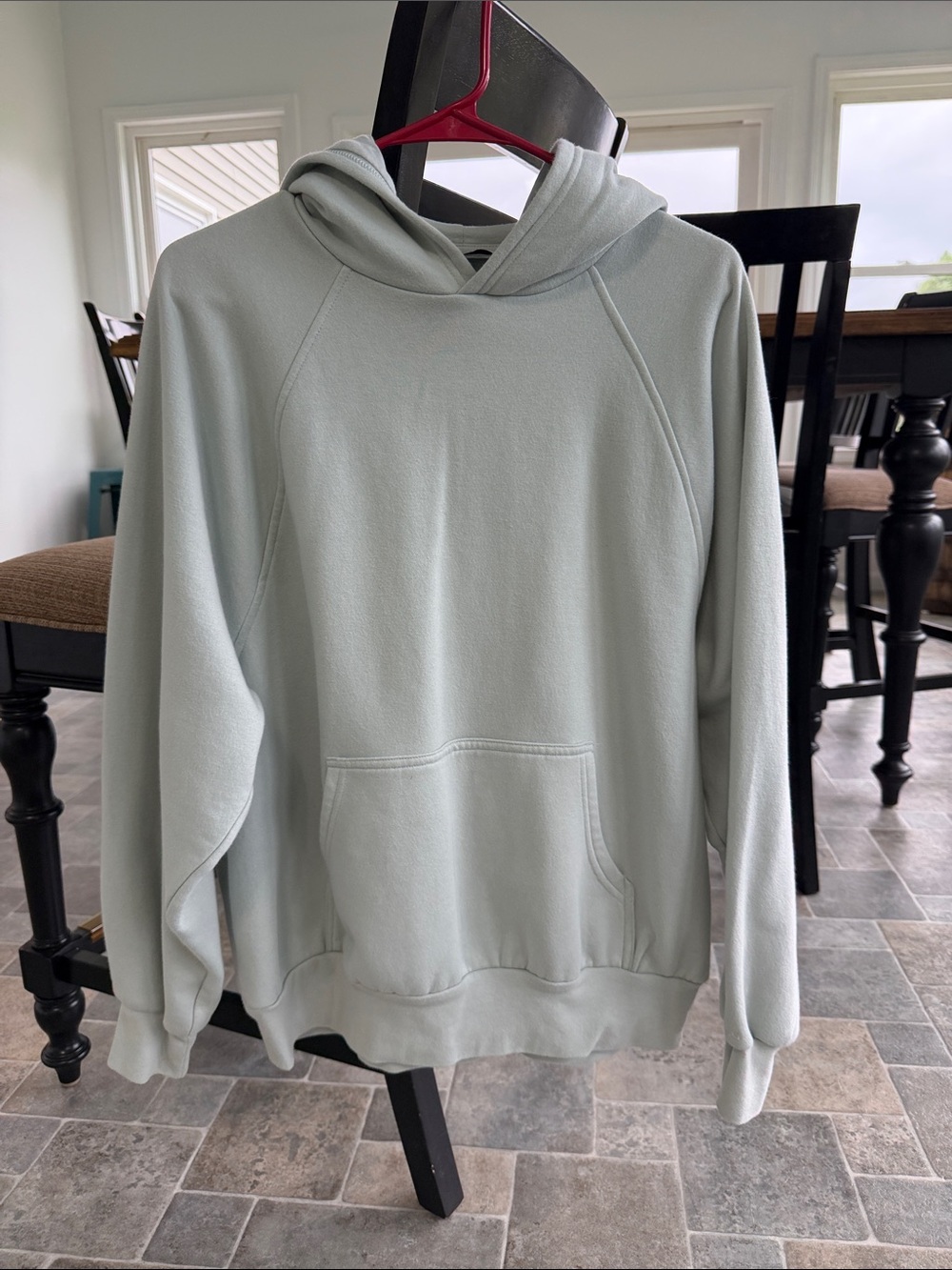 DSG Sage Green Hoodie Pullover with Kangaroo Pocket